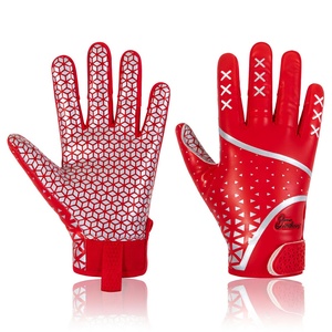 Gants de football américain modernes de qualité supérieure – Guantes de Futbol Americano confortables, logo personnalisé, vente en gros - Product Image 3