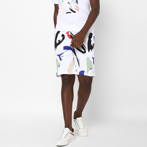 Men's <b>Printed</b> Board Shorts With Drawstring Waist Quick Dry Casual Style Mid Rise Bermuda Length Pocket Design - Product Image 2