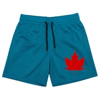 Shorts de sport décontractés pour hommes de marque américaine tendance, écologiques, respirants, coupe-vent, couleur unie, séchage rapide, 100 % coton, taille haute