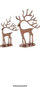 Elegante Centro de Mesa Decorativo de Reno Metálico con Acabado Brillante, Adecuado para Mesa de Comedor y Mesa de Centro - Product Image 4