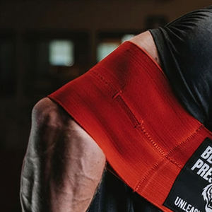 Soporte de Codo para Levantamiento de Pesas con Sublimación para Entrenador de Gimnasio, Soporte de Pecho para Press de Banca, Sling Shot para Fitness - Product Image 4