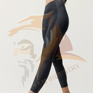 Leggings de fitness ajustés pour femmes, design très populaire, vêtements de sport actifs, leggings de yoga personnalisés avec étiquette privée - Product Image 3
