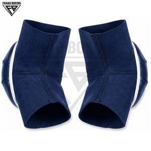 Couleur bleue, bon fournisseur, service OEM ODM, fabrication sur mesure pour le sport et l'entraînement, protection et confort pour les coudes, MMA, Muay Thai. - Product Image 2