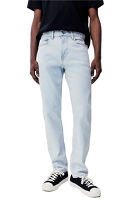 กางเกงยีนส์ผ้ายืดสำหรับผู้ชายดีไซน์ใหม่ผ้าเดนิมผ้าฝ้าย100% ฟอกได้ขนาดพลัสไซส์ - Product Image 5