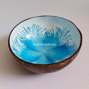 Wholesale Coconut Bowl <b>Set</b> Handmade Natural Coconut Shell Tableware for Kitchen Dining Gifts and Home Decoration - Product Image 6