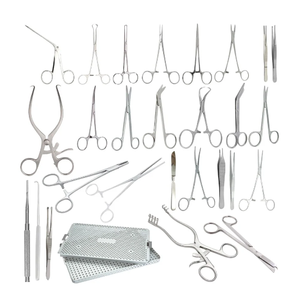 Kit Quirúrgico Veterinario de 28 Piezas, Juego de Instrumentos para Examen y Cirugía Animal, Acero Inoxidable de Grado Médico, Reutilizable, Proveedor OEM - Product Image 2