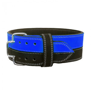 Ceinture de musculation professionnelle en cuir pour hommes et femmes, ceinture de soutien dorsal pour la musculation en salle de sport, en vente - Product Image 2