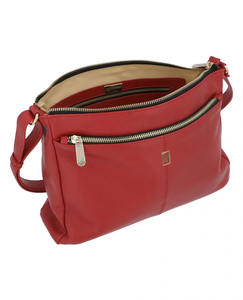 Bolso Bandolera de Cuero Genuino Color Bronceado de Alta Calidad para Mujer 2026, Casual, con Cierre de Cremallera Resistente, Cadena, Colores Personalizados, OEM, Lujo - Product Image 6