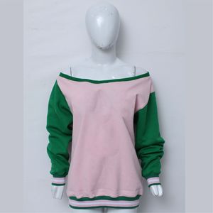 Sweat-shirt bicolore noir et rouge, col rond, style streetwear, design moderne, vêtements en coton, fabricant en gros - Product Image 1