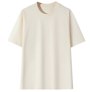 เสื้อยืดแขนยาวทรงหลวมผ้าฝ้ายหนาน้ำหนักมาก ราคาโรงงานบังกลาเทศจีน รับสกรีนโลโก้ตามสั่ง เสื้อยืดสำหรับชุดยูนิฟอร์มทำงาน - Product Image 5