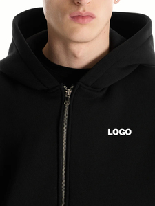 Conjunto de Sudadera y Pantalones Deportivos Personalizados Unisex, Tejido Grueso de 500 g/m², 100 % Algodón, Sudaderas con Capucha y Pantalones Deportivos para Hombre, Estilo Holgado - Product Image 4