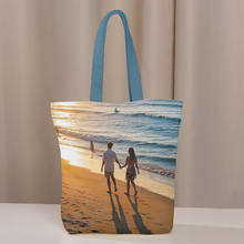 Sac fourre-tout en toile de coton réutilisable et écologique, avec logo personnalisé imprimé, sac de courses, sac d'épicerie, fournisseur en gros - Product Image 3