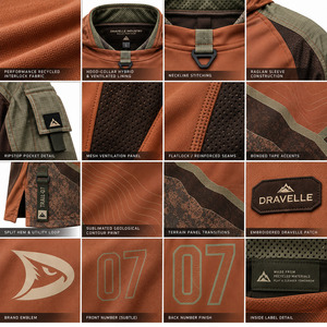 Camiseta de Esports Personalizada con Malla Ventilada, Cuello Sublimado y Mangas Raglán para Torneos de Equipos - Product Image 6