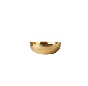 Decorative Brass Bowl Unique Handcrafted Serving <b>Container</b> For Home Kitchen Restaurants Hotels Catering And Special Occasions - Product Image 5