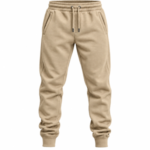 Pantalon de jogging en molleton uni pour homme, style formel, coupe ample, personnalisable ODM - Product Image 3