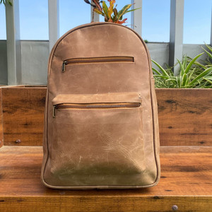 2024 vente chaude classique de luxe de haute qualité en cuir véritable sac à dos décontracté plusieurs voies utilisation affaires ordinateur portable voyage sacs à dos - Product Image 2