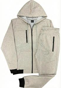 Conjunto Deportivo Informal de Moda para Hombre, Otoño e Invierno, Sudadera con Capucha y Pantalones de Color Sólido, Talla S-3XL, Ropa Deportiva para Hombre - Product Image 3