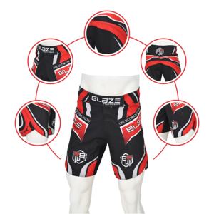 Blaze personnalisé nouveauté OEM Service hommes MMA Shorts vente en gros hommes MMA Shorts impression personnalisée hommes MMA Shorts - Product Image 3