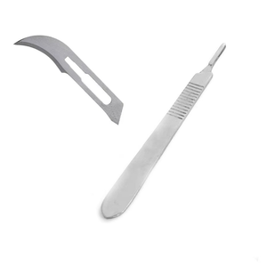 Instruments chirurgicaux : Couteau à lame amovible en acier inoxydable, ensemble d'instruments certifié CE ISO, garantie 1 an, pour salle d'opération générale - Product Image 5