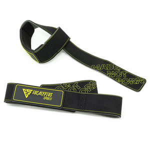 Correas de Microfibra para Levantamiento de Pesas, 3mm de Microfibra Resistente, Refuerzo Interno de Neopreno de 5mm, Unisex, Personalizables - Product Image 1