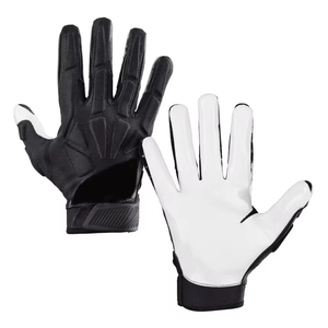 Gants de football américain professionnels, paume en silicone super adhérente, gants de receveur, ultra haute adhérence, respirants, équipement sportif de performance, adulte - Product Image 2