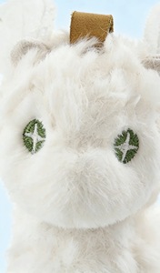 Porte-clés en peluche <span class=keywords><strong>serpent</strong></span> <span class=keywords><strong>à</strong></span> <span class=keywords><strong>plumes</strong></span> personnalisé, pendentif animal mythique en peluche douce - Product Image 4