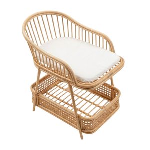 Wholesale Rattan Baby Doll Changing Table Toy For Role <b>Play</b> Cheap Price High Quality Factory Direct Sale Hot Sale Kids Toys - Product Image 1