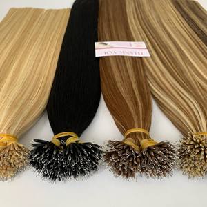 Usine prix de gros Nano Tip Extensions de cheveux Remy 100% cheveux humains de haute qualité vierge vietnamien cuticule aligné brut - Product Image 2