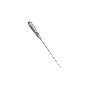 Curette utérine 300 mm (11,34 pouces) rigide, tranchante, manuelle, en acier inoxydable, largeur 4,5 mm, non stérile, réutilisable, à une extrémité, dermique - Product Image 2