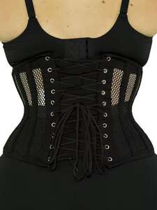 Corsets Vintage pour Femmes, Sexy, Sculptants, Respirants, Modernes, en Brocart, pour Grandes Tailles - Product Image 4