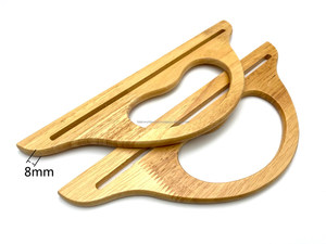 Poignées de sac à main en bois personnalisées de haute qualité 30*12cm avec cadre pour ajouter du style à vos accessoires Falak World Export - Product Image 5