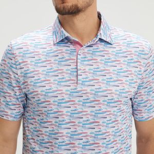 T-shirt da uomo trendy e moderna in poliestere leggero, ecologica, tinta unita, traspirante, vestibilità comoda, a manica corta, casual - Product Image 3