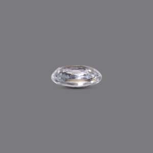 Loose 4.75 Carat White Zircon Pear Gemstone-AAAAA Quality Lab Created for Fine Jewelry - Product Image 3