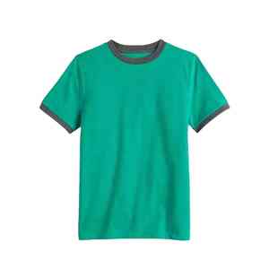 T-shirt Premium Homme à Manches Courtes Col Rond Uni en Mélange Polyester/Coton Coupe Classique Respirant Anti-boulochage Grande Taille Noir - Product Image 1