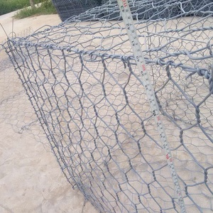 Warmgedoopte verzinkte gabionbak 2x1x0,5m Gabions voor keermuur Steenmand - Product Image 4