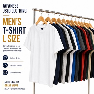 เสื้อยืดมือสองญี่ปุ่นสำหรับผู้ชาย ไซส์ L - Product Image 2