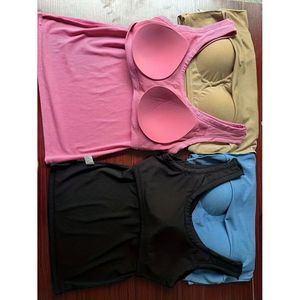 Chaleco sin costuras cómodo para mujer con hombros anchos y almohadillas incorporadas para uso interior - Tops de punto para mujer - Product Image 2