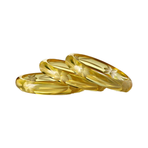 Brazaletes de Resina Acrílica con Diseño Geométrico Vintage para Mujer, con Diseño Marmoleado - Product Image 5