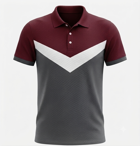 Polo para Hombre Más Vendido, Impresión Digital, Antiarrugas, Transpirable, Precio al por Mayor, Estilo de Manga Corta con Detección de Agujas - Product Image 2