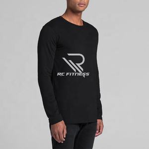 T-shirt vintage rétro pour homme à manches longues, coupe oversize, 300g, 100% coton, personnalisable, anti-rétrécissement, respirant, vente en gros - Product Image 5