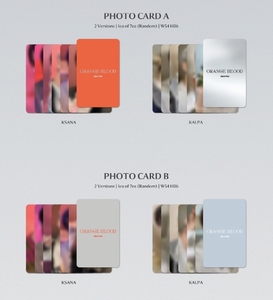 ENHYPEN ORANGE BLOOD Standard KSANA/KALPA CD Musique KPOP CMDC11922 Modèle 1/2 Photo Card/Postcard/Sticker Langue Coréenne pour Tous - Product Image 5