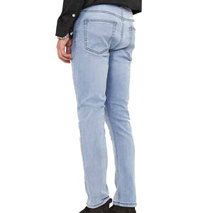 Pantalones Jogger Rectos Desgastados de la Mejor Calidad, Casuales, Transpirables, 100% Algodón, Pantalones Vaqueros para Hombre en Venta - Product Image 6