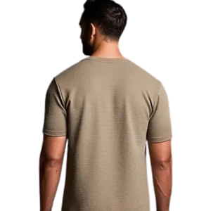 T-shirt col rond coupe classique pour homme, manches courtes, décontracté, personnalisable, en jersey de coton, pour usage quotidien, basique, vente en gros, OEM - Product Image 2