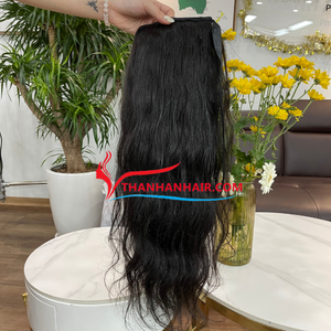 Nouvelle Tendance : Cheveux Vietnamiens en Queue de Cheval, Prix de Gros, Cheveux Vierges Remy, Tissage à Double Trame, Facile à Poser, Diverses Couleurs - Product Image 5