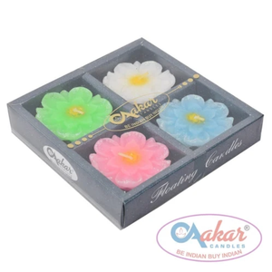 Bougie flottante décorative AF 404 Premium Flower pour mariages, fêtes et événements - Product Image 2