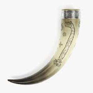 Cuerno de Beber Estilo Vikingo de Cuerno de Búfalo, Pulido, de Calidad Náutica, para Beber Cerveza o Vino, Decoración - Product Image 2