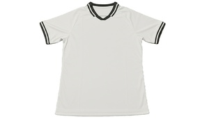 Ensemble de maillots de football unisexe pour adultes, impression par sublimation, nom et numéros d'équipe personnalisés, écologique, 100% polyester respirant, manches courtes - Product Image 5