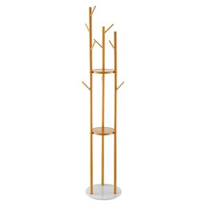 Appendiabiti da terra con 9 ganci e base in quarzo, ideale per camera da letto e ingresso, realizzato in tessuto resistente - Product Image 1