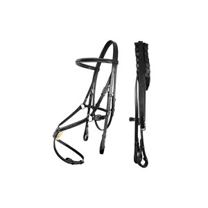 Brida de Cuero PU Premium para Caballo, Accesorio Ecuestre, Martingala para Montar a Caballo, Personalizable, de Alta Calidad - Product Image 1