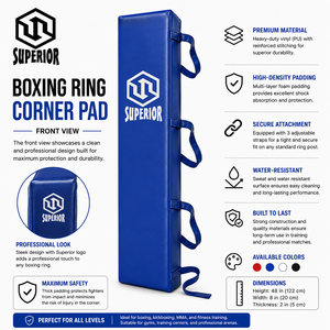 Almohadillas de Esquina para Ring de Boxeo de Alta Calidad, Personalizadas y Cómodas, Profesionales para Competencia y MMA - Product Image 1